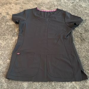 All heart scrub top